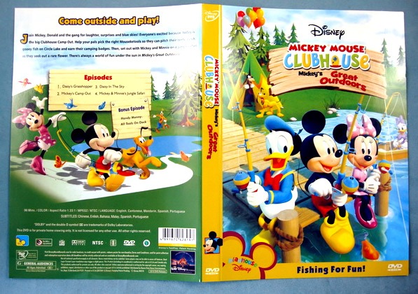 Mickey Mouse Clubhouse Mickeys Great Outdoors Available On Dvd Now