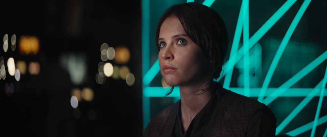 Rogue One: A Star Wars Story (Felicity Jones) Ph: Film Frame ©Lucasfilm LFL