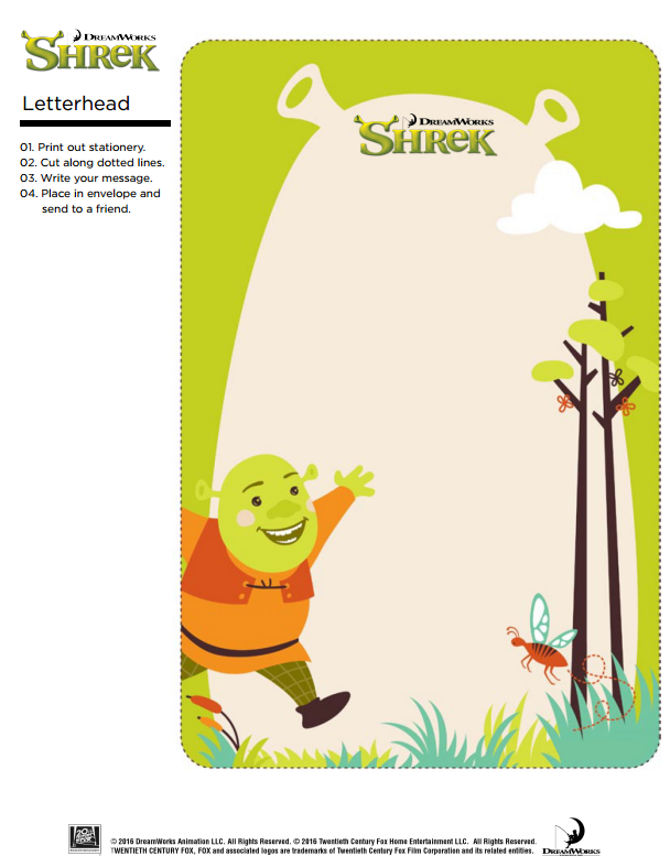 Shrek-Letterhead