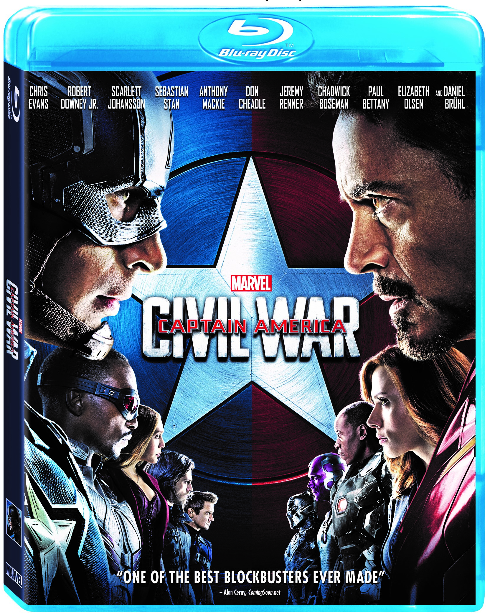 Captain America Civil War Now Available on Blu ray DVD Digital