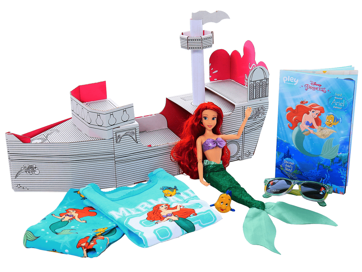 ariel toy box