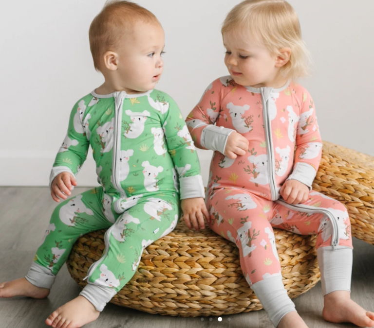 Little Sleepies Bamboo Zippies Pajamas are Dreamy Soft for Baby!