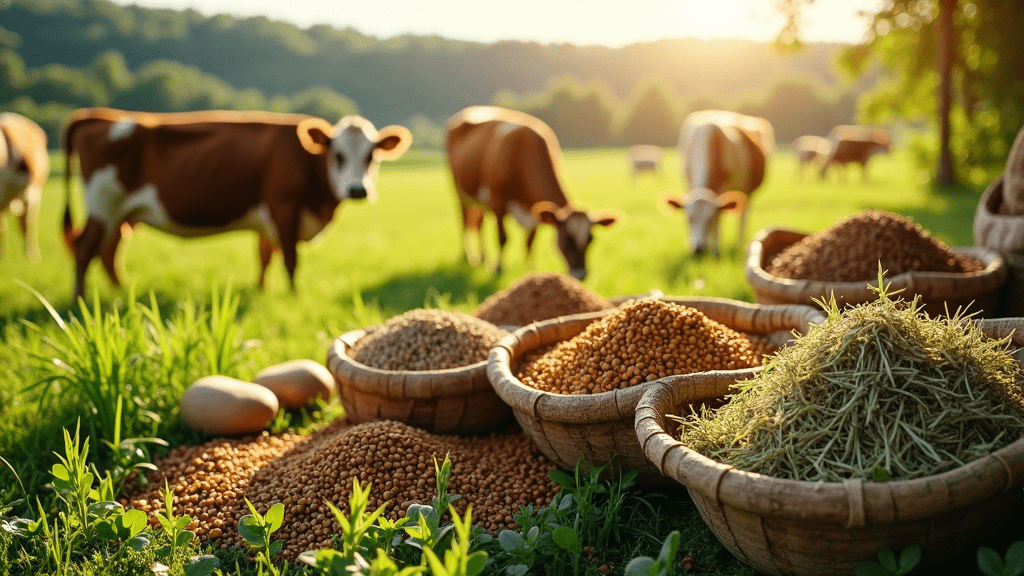 types of cattle feed